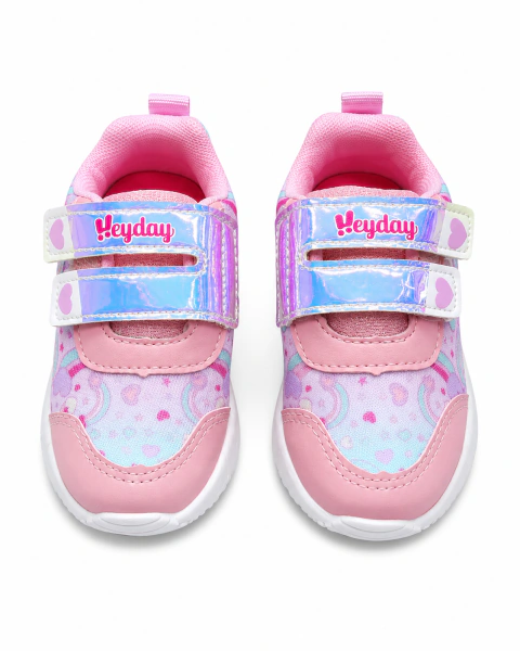 Zapatilla con luz led rosa
