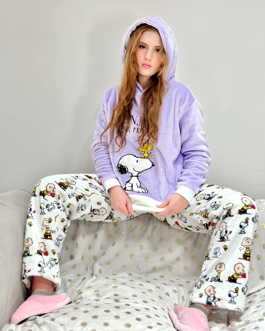 Pantalón Snoopy - Print snoopy love