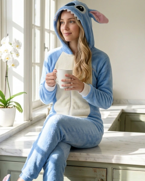 Pijama Monstruo Azul