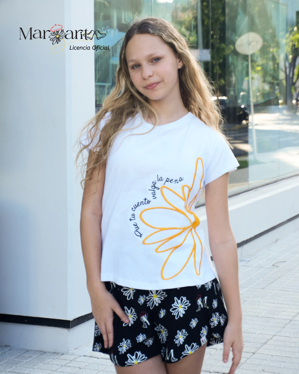 Pijama Margarita Niña - Edición Black