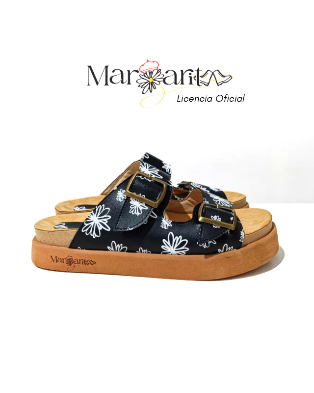 Sandalia Margarita - Plataforma Black