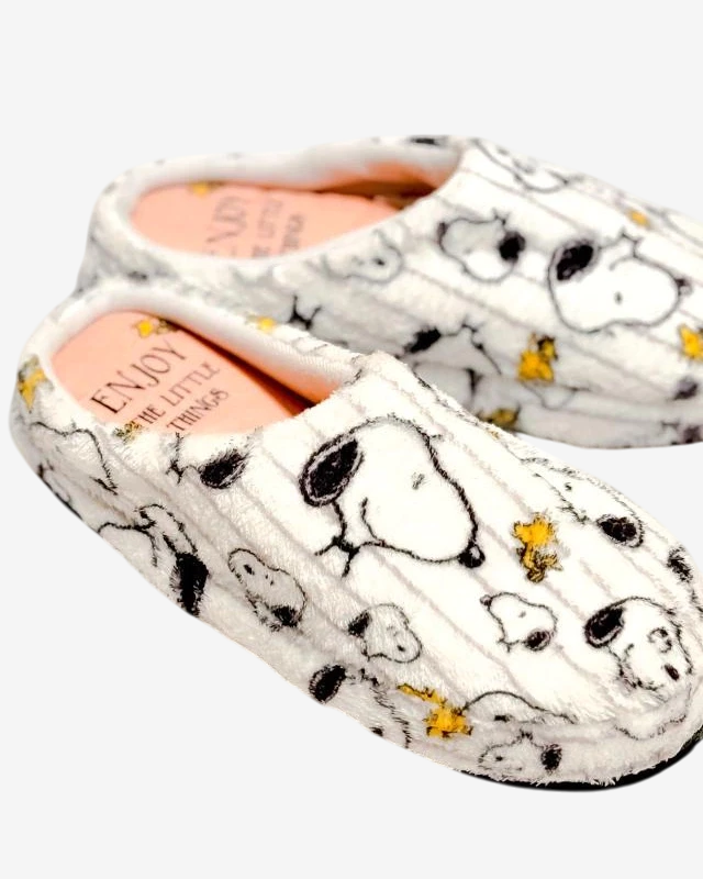 Pantufla Snoopy - Estampado