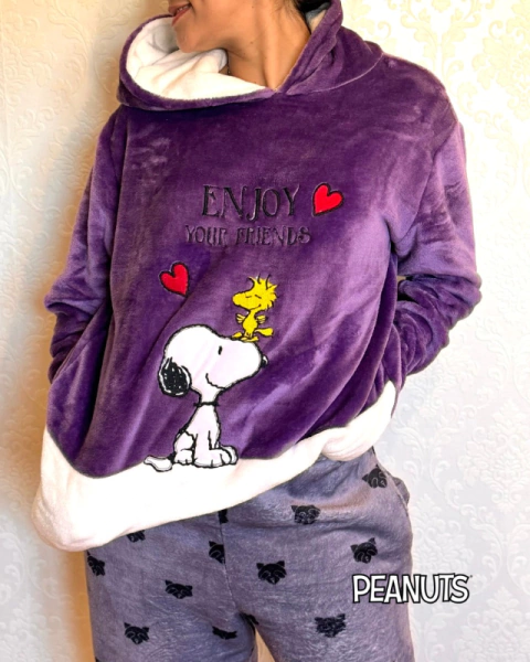 Buzo snoopy - Violeta - comprar online