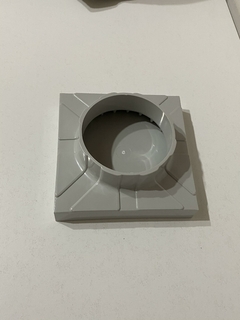 Ralo Oculto Invisível Veneza 100 mm Cinza Claro na internet
