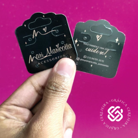 MINI TAG BIJU COM 6 FUROS