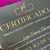 Certificado - Texturizado - loja online