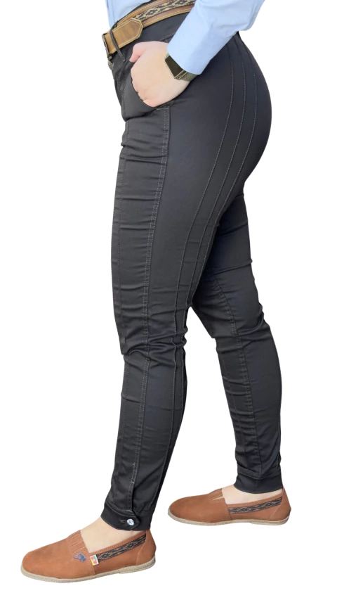 Bombacha Feminina Castelhana Power com Elastano - Marrom Tradicional - comprar online