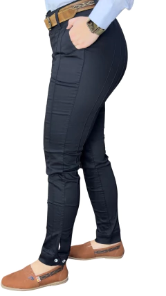 Bombacha Feminina Castelhana Power com Elastano - Preta - comprar online