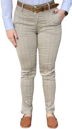 Bombacha Feminina Castelhana Power com Elastano - Bege Tradicional na internet