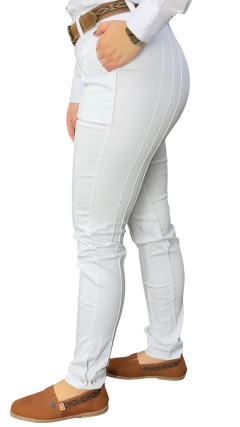 Bombacha Feminina Castelhana Power com Elastano - Branca - comprar online