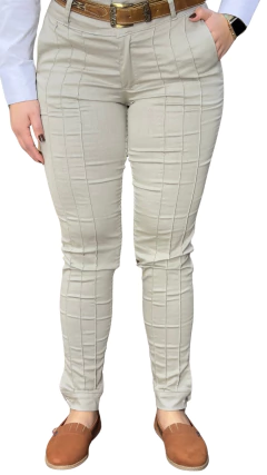 Bombacha Feminina Castelhana Power com Elastano - Gelo - Rincão Gaúcho RS