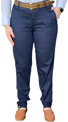 Bombacha Feminina Campeira Power com Elastano - Azul Marinho na internet