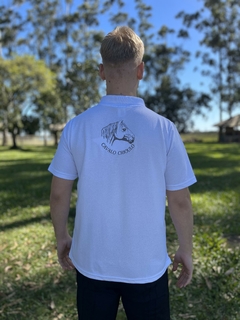 Polo Masculina Tradicional - Branca - comprar online