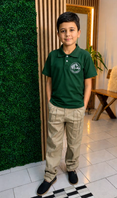 Camiseta Polo Infantil Bordado Cavalo Crioulo Unissex na internet