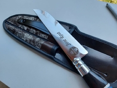 Conjunto Churrasco Faca e Chaira - comprar online