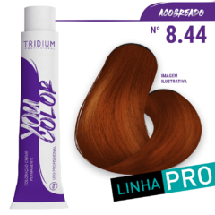 You Color - 8.44 Louro Claro Cobre Intenso (acobreado)