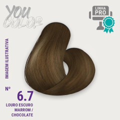 YouColor - 6.7 Louro Escuro Marrom / Chocolate (Marrom) - comprar online