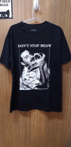 CAMISETA DON'T STOP MEOW