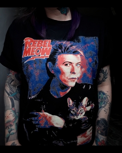CAMISETA REBEL MEOW - comprar online