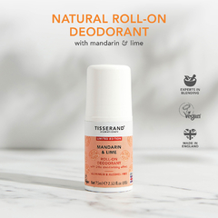 Desodorante Roll On -Mandarina e Lima 75ml ( Tisserand) na internet