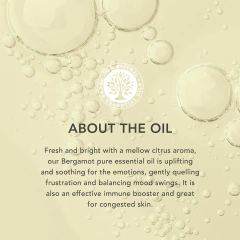 Óleo Essencial Bergamota Orgânica 9ml (Bergamot Orgânic ) Tisserand