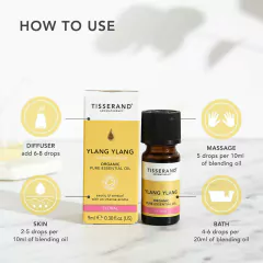 Óleo Essencial de Ylang-Ylang 9ml Tisserand (Cananga Odorata) - Tisserand Aromatherapy