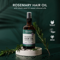 Óleo Capilar de Alecrim para o cabelo 100ml (Lançamento) Tisserand Aromatherapy - Tisserand Aromatherapy