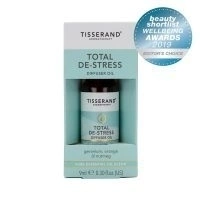 Óleo para Difusor Total De-Stress Tisserand 9ml (Óleo Para Vaporização com Noz Moscada, Gerânio e Laranja)