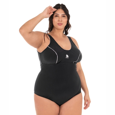 Malla Natación Quickly® Resistente Al Cloro® Recorte al Busto y broche Tela soft - comprar online