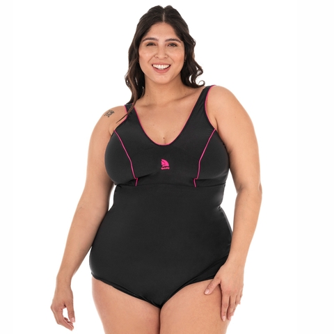 Malla Natación Quickly® Resistente Al Cloro® Recorte al Busto y broche Tela soft - comprar online