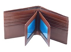 Billetera EURO/REAL, grande. Doble volante y visor / Art 3112 - Ayna Complementos