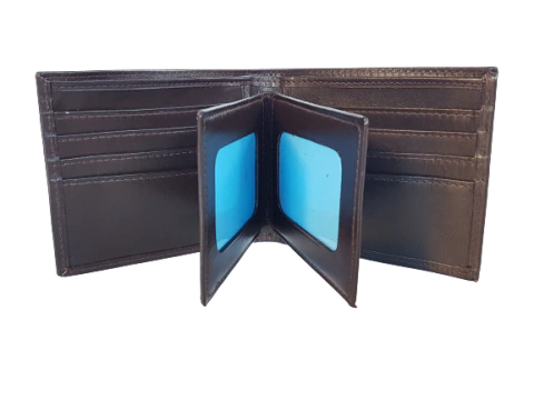 Billetera EURO/REAL/PESOS, grande. Doble volante y visor / Art 3112 - comprar online