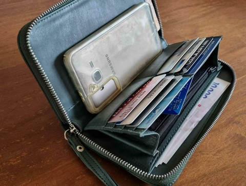 Maxi Canopla - Billetera con cierre Art 2000 - comprar online