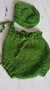 Set Bombachon Tejido (6 meses) verde en internet