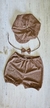 Set Bombachon Lanilla Marron