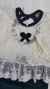 Body Alicia Plush NEGRO- 12 m (Incluye Vinchita) - comprar online