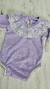 Body Basic 3/4 lila jersey Flame Algodón - Andia Indumentaria