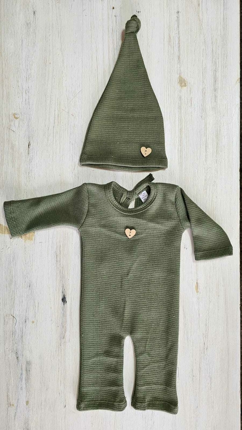 Set Nb-0 Waffle (Mono- dormi,) Verde