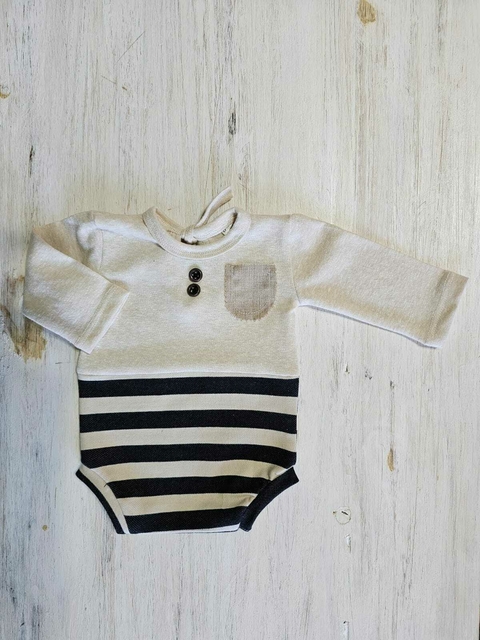 Body Rayas Beige
