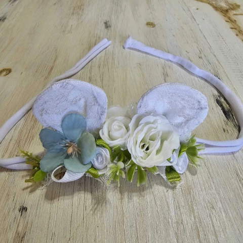 Tocadito Orejas Oso Blanco