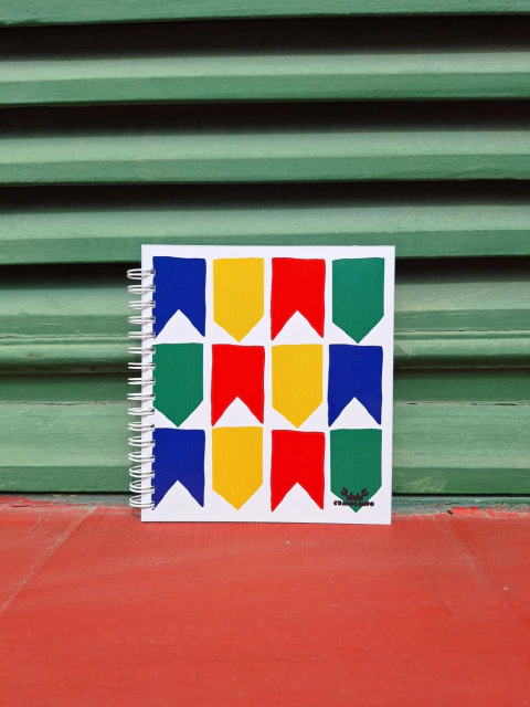 Caderno Bandeirola - comprar online