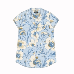 Camisón manga corta sedita SE2 - cielo