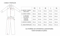 Pijama sedita estampado crema magnolias en internet
