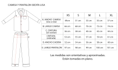 Pijama sedita liso envivado rosa SL1-Rose