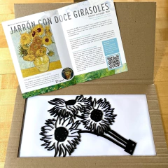 "Jarrón con 12 Girasoles" - Van Gogh en internet