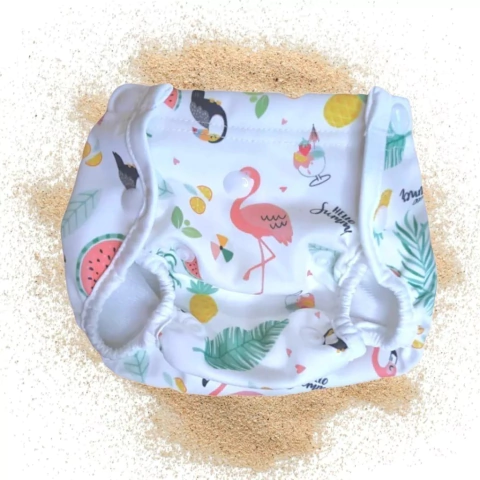PAÑAL REUTILIZABLE DE NATACIÓN FLAMINGO