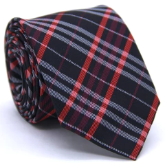 Gravata Slim Xadrez SL-06048