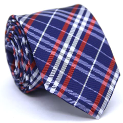 Gravata Slim Xadrez SL-06051