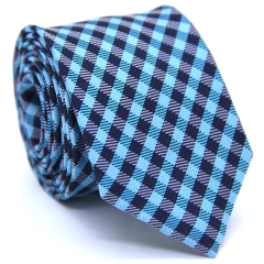 Gravata Slim Xadrez SL-06088