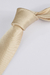 Gravata Slim Champagne Textura Listrada - Rechia Store - Loja de Gravatas e Acessórios
